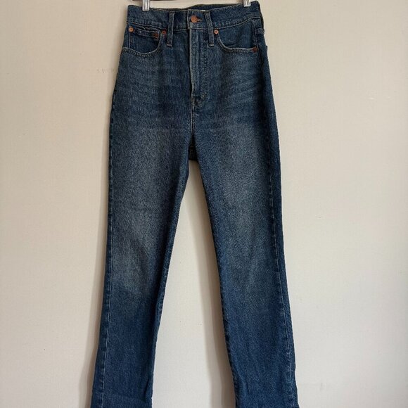 Madewell | The Highest-Rise Perfect Vintage Jean in Longisle Wash Size 25 NWOT - Picture 5 of 13